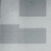 Close-up of a custom ITO pattern on glass